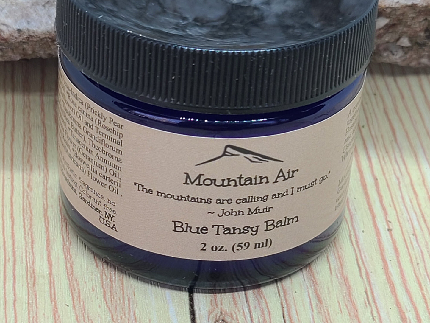 Blue Tansy Balm, 2 oz., Face Serum, Extreme Hydration, Anti-Aging, Gifts, Organic, Sensitive Skin, Nourishing, Sustainable, Vegan