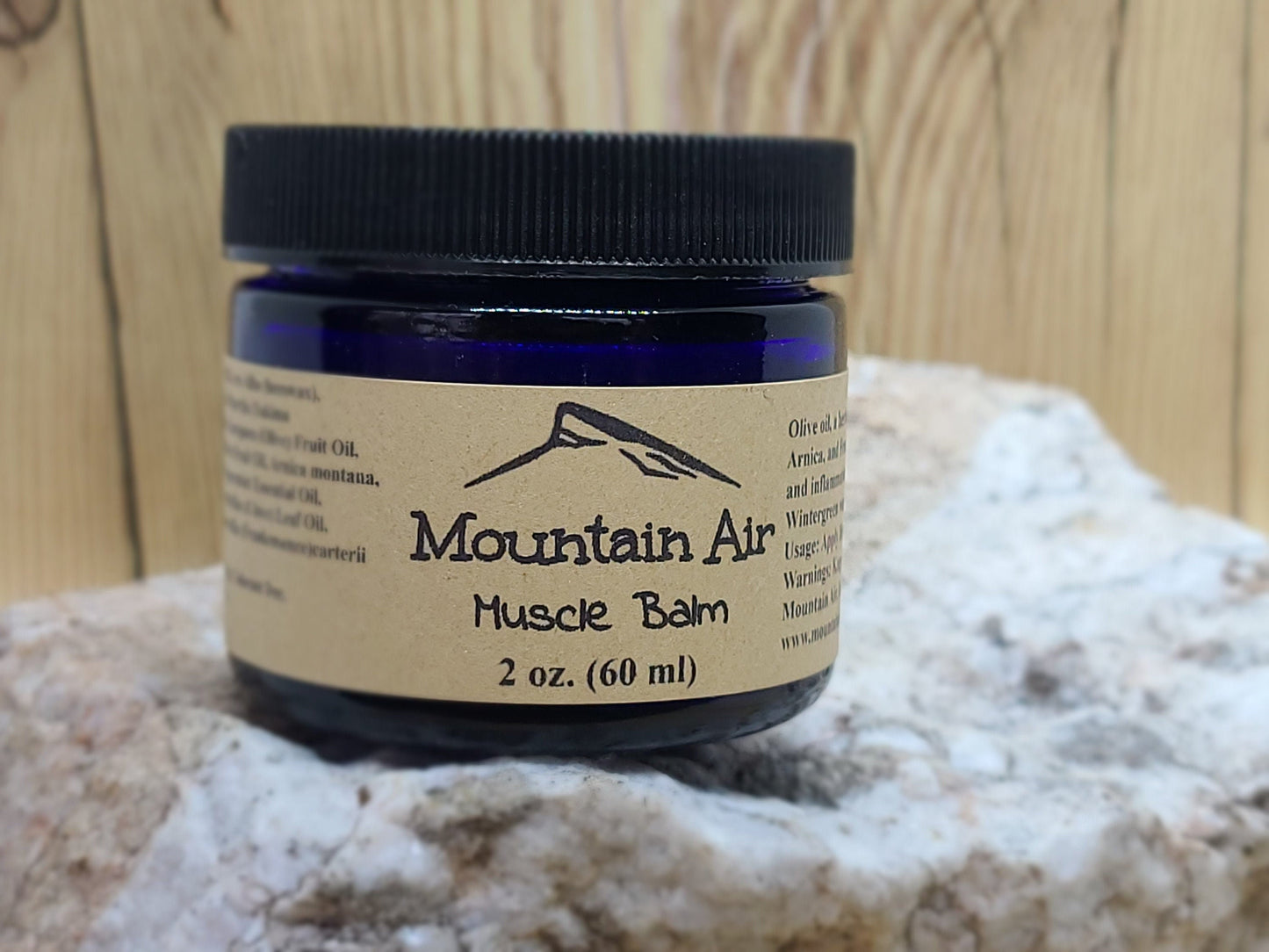 Muscle Balm, Organic, Sore Muscle Rub, Aches, Bruising, Gift, Arthritis Rub, Anti-inflammatory, Sustainable, Responsibly Sourced